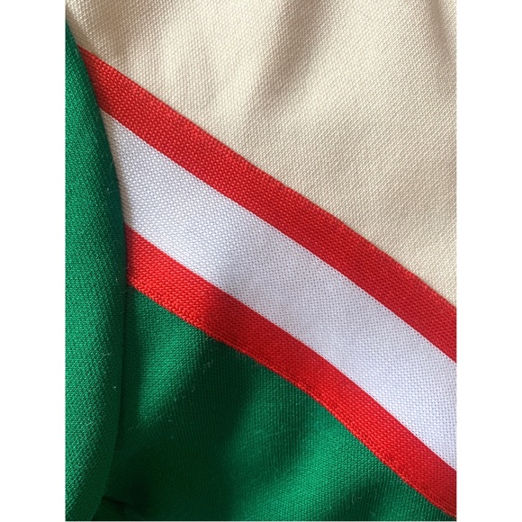 Urban Outfitters Green Retro track jacket with red stripe - Picture 6 of 10